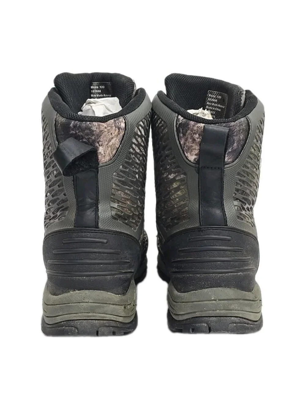 Men's Magellan Outdoors Pro Offroad Waterproof Boots Size 12D #163906 Mossy Oak - Picture 5 of 14